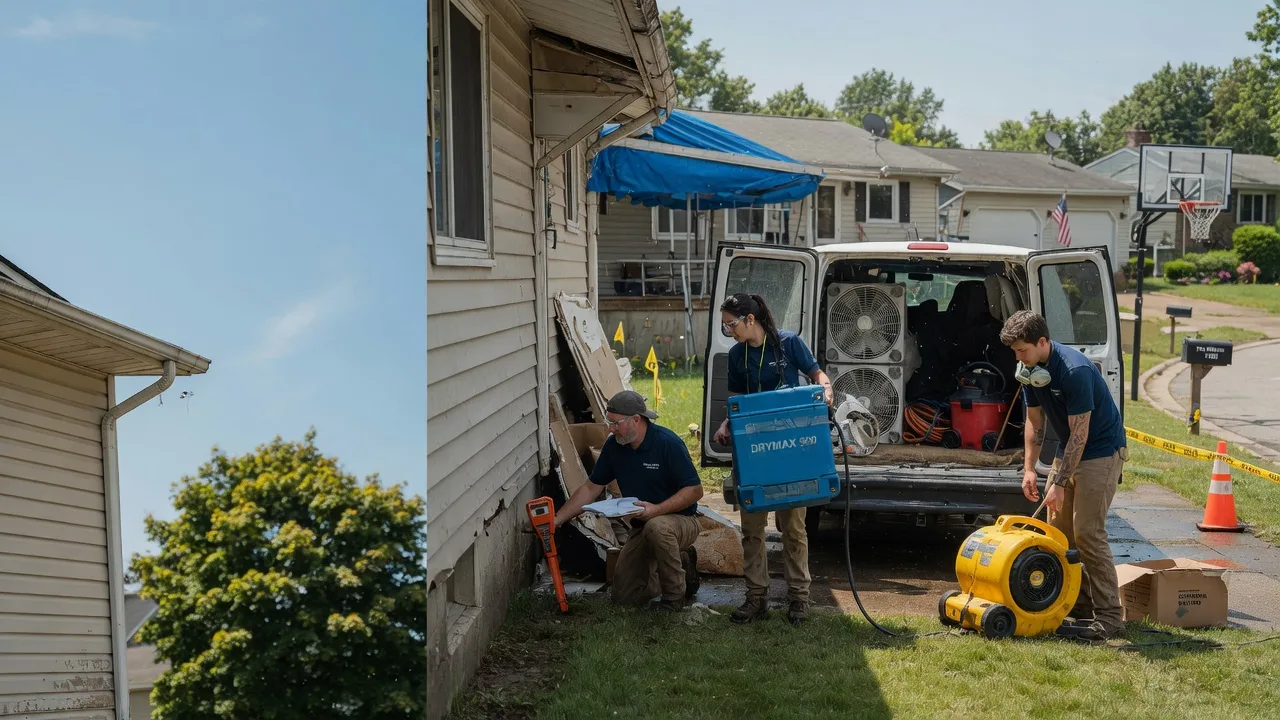 Ceiling Leak Cleanup in Brice, OH near me