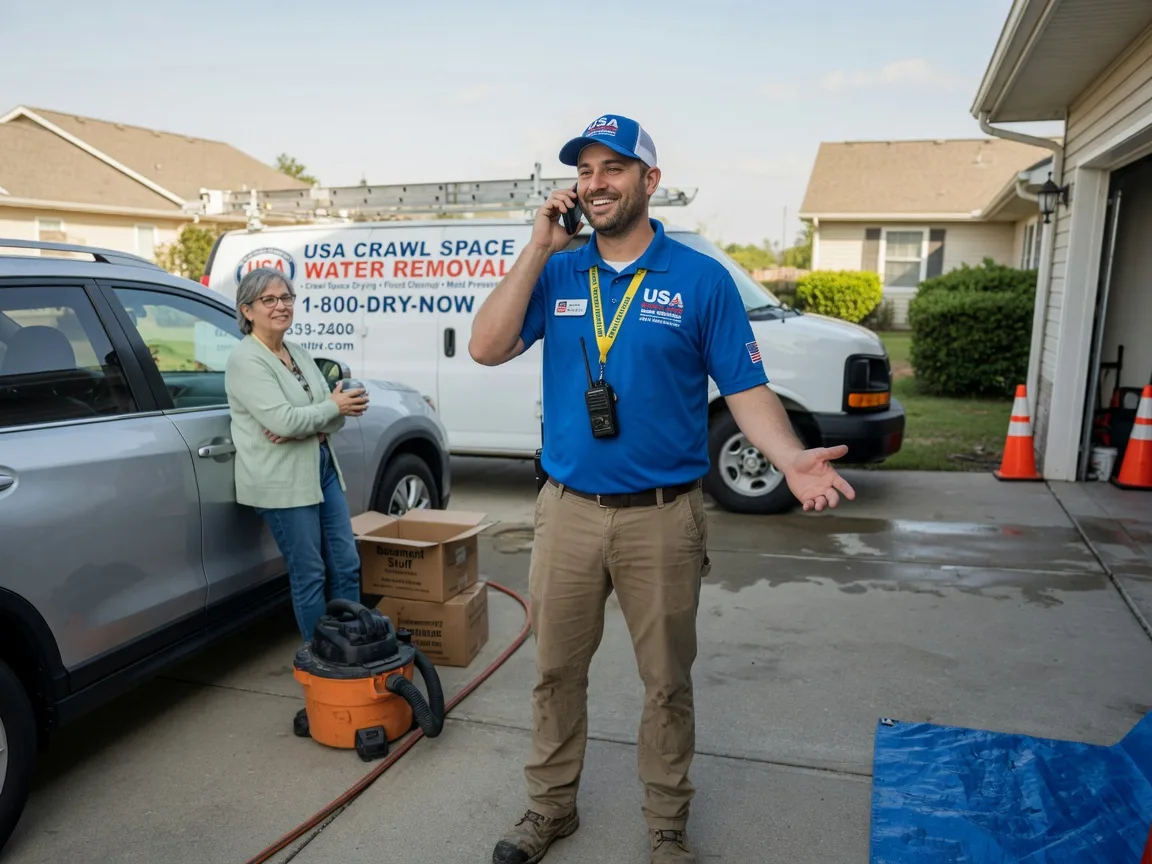 Crawl Space Water Removal Brice, OH FAQs